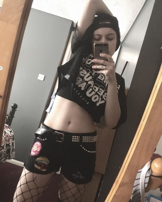Hot emo Sky