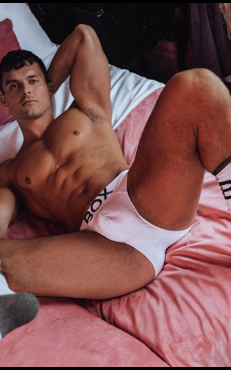 Stud showing crotch