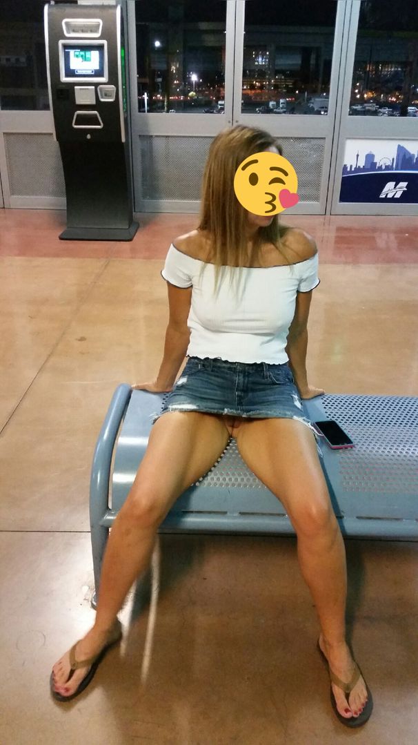 Waiting for the monorail