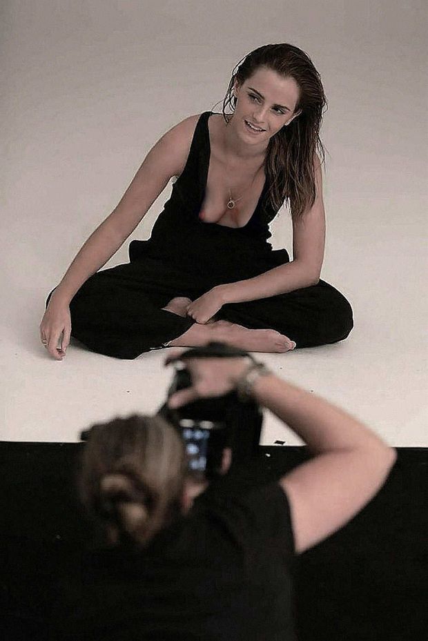 emma watson nip slip