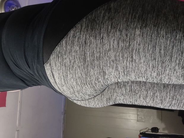 My gym outfit, come grab my ass during my workout