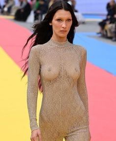 Mom forgot her bra again