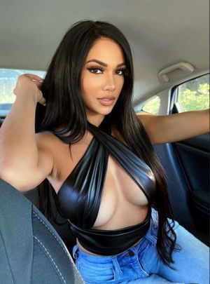 Don't Cross Me Leather Top