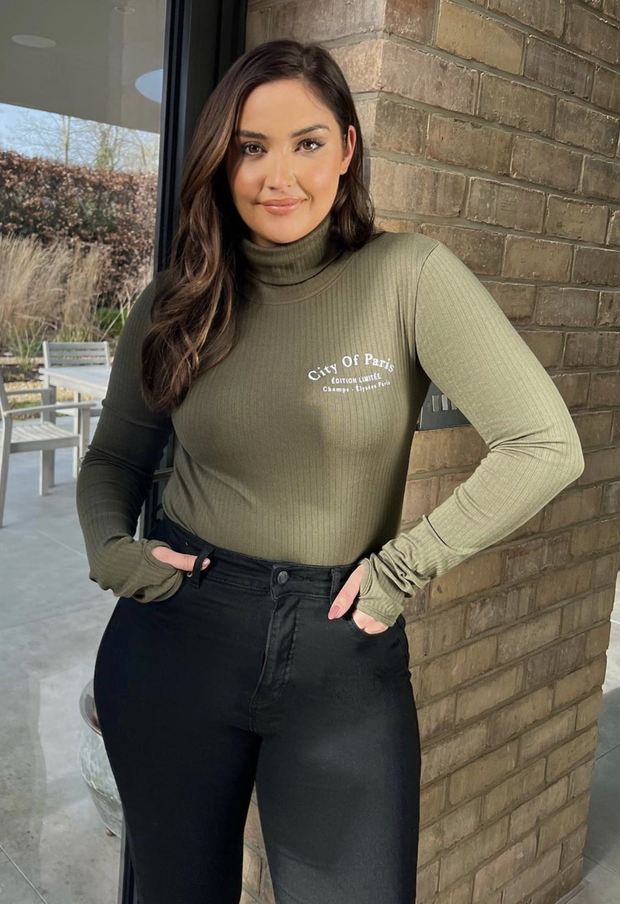Green sweater