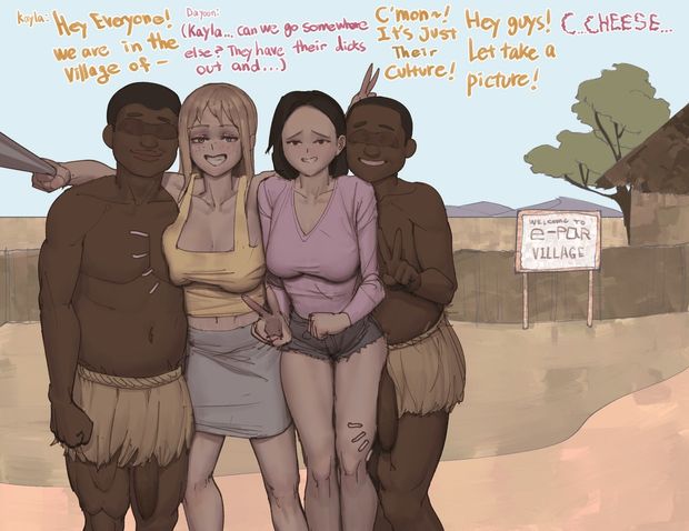 bitches cheating on husband in africa