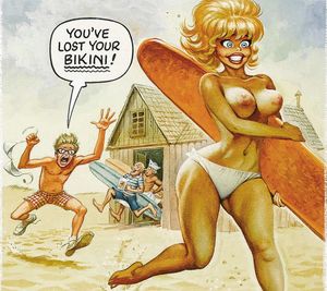 Little Annie Fanny showing off