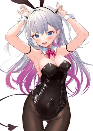Bunnygirl in latex