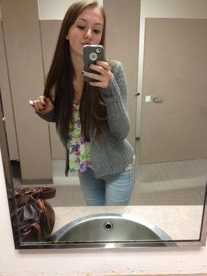 Nice bathroom selfie