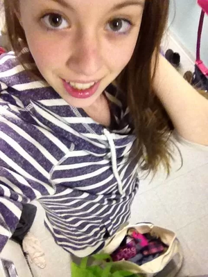 When we get in bed, I'm taking this off