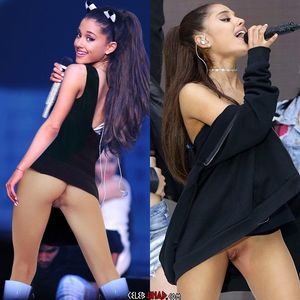 Ariana knows how to work the audience........pretty little pussy and gorgeous ass.