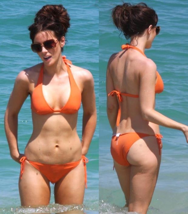 Kate Beckinsale .... great in a revealing bikini.