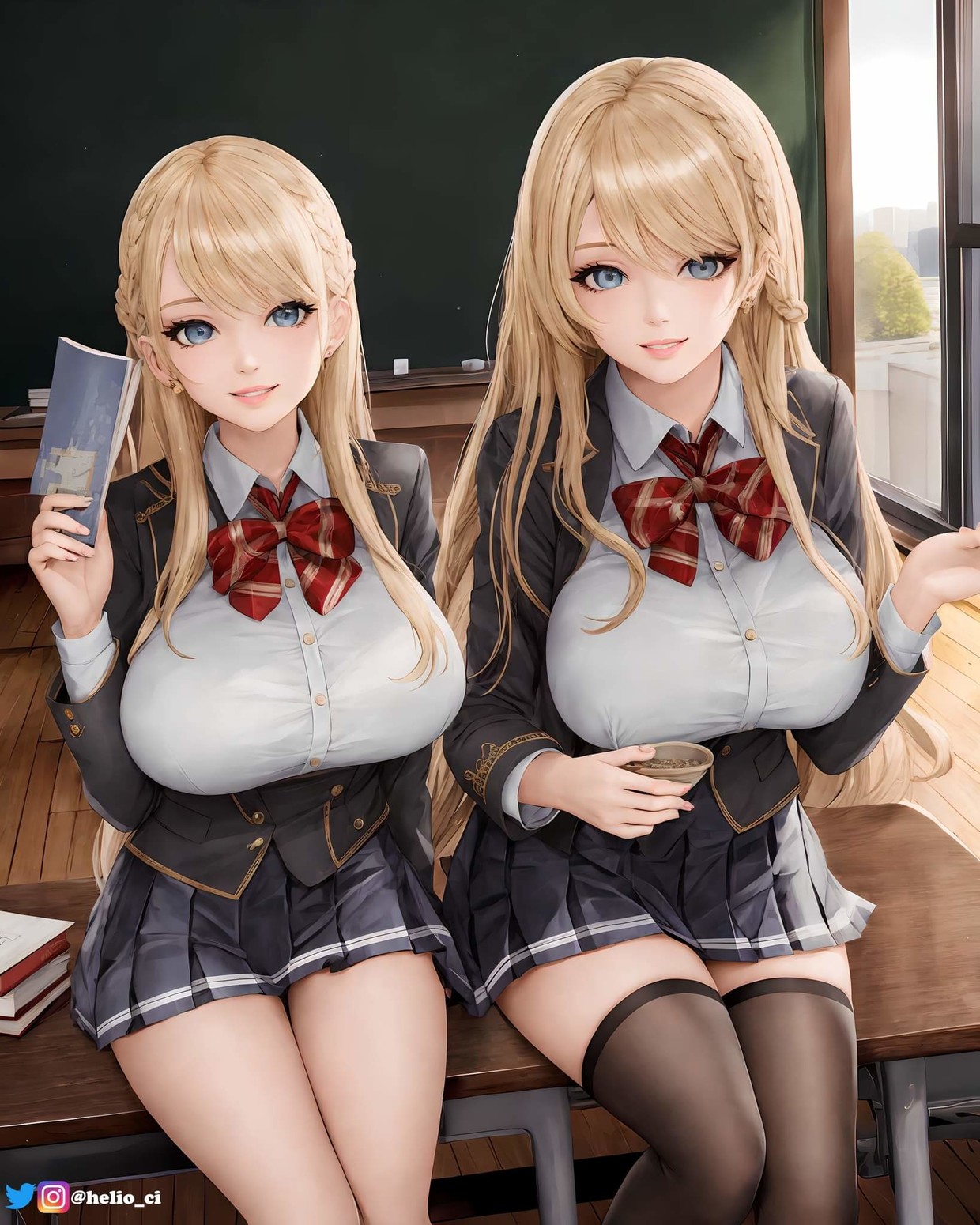 At class