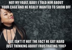 Her new friend gets horny humiliating you