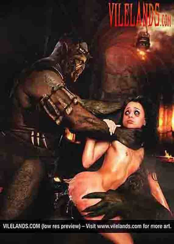 Brutal Orc DP Porn – By VileLands