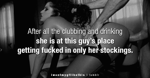 After clubbing fun