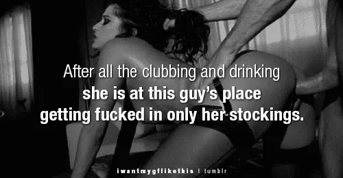 After clubbing fun