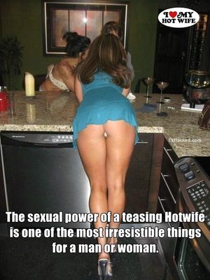 Too bad she can resist your small cock.