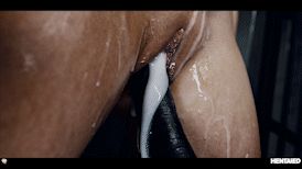 Getting creampied by tentacles on HENTAIED