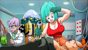 Bulma's huge tits will save Android 16