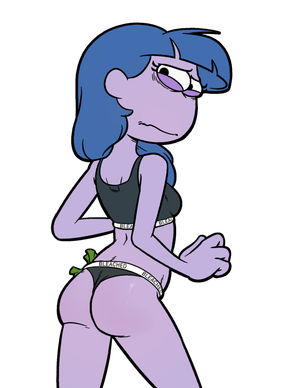 in bleached fashion, can't stand the thought of a white penis, she's desperate