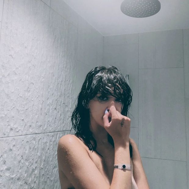 Brittanie Shower Selfie