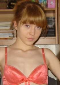 Her bra-bow shows off her pretty meat bags