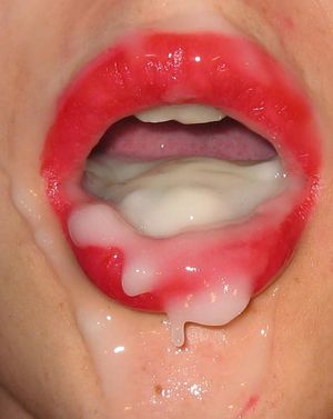 Mouthfull of cum