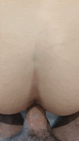 Asian cumming on white dick