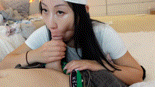 When your Asian friend finds out you have a big, meaty, girthy cock (Nicole Doshi) (2 of 2)