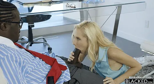 blowing her boss