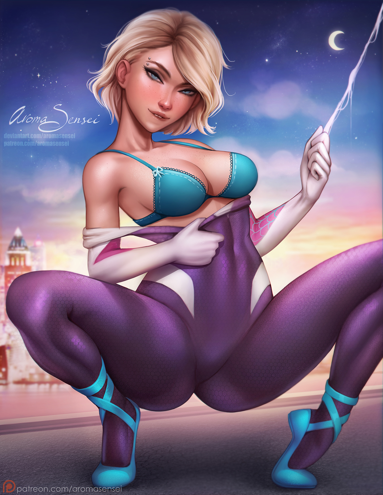 Gwen Stacy! by aromasensei