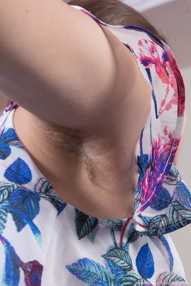 Mmmh...Every time I can...I peek on my Cousin's Hairy Armpit...it drives me crazy!