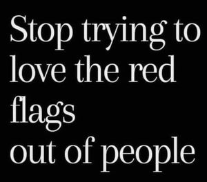 you can't change other people, no matter how much you love them