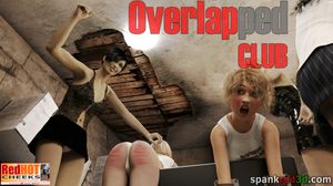 A very naughty bare bottom caning club called Overlapped