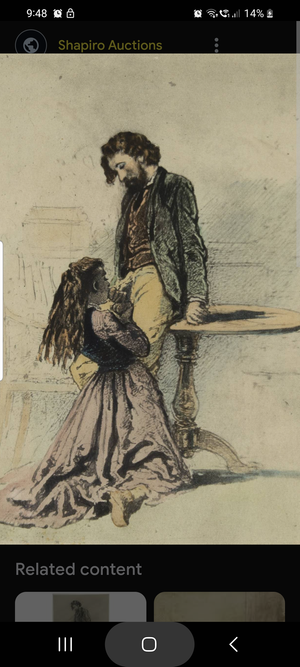 A C19th drawing, & one of the most sensual images I know