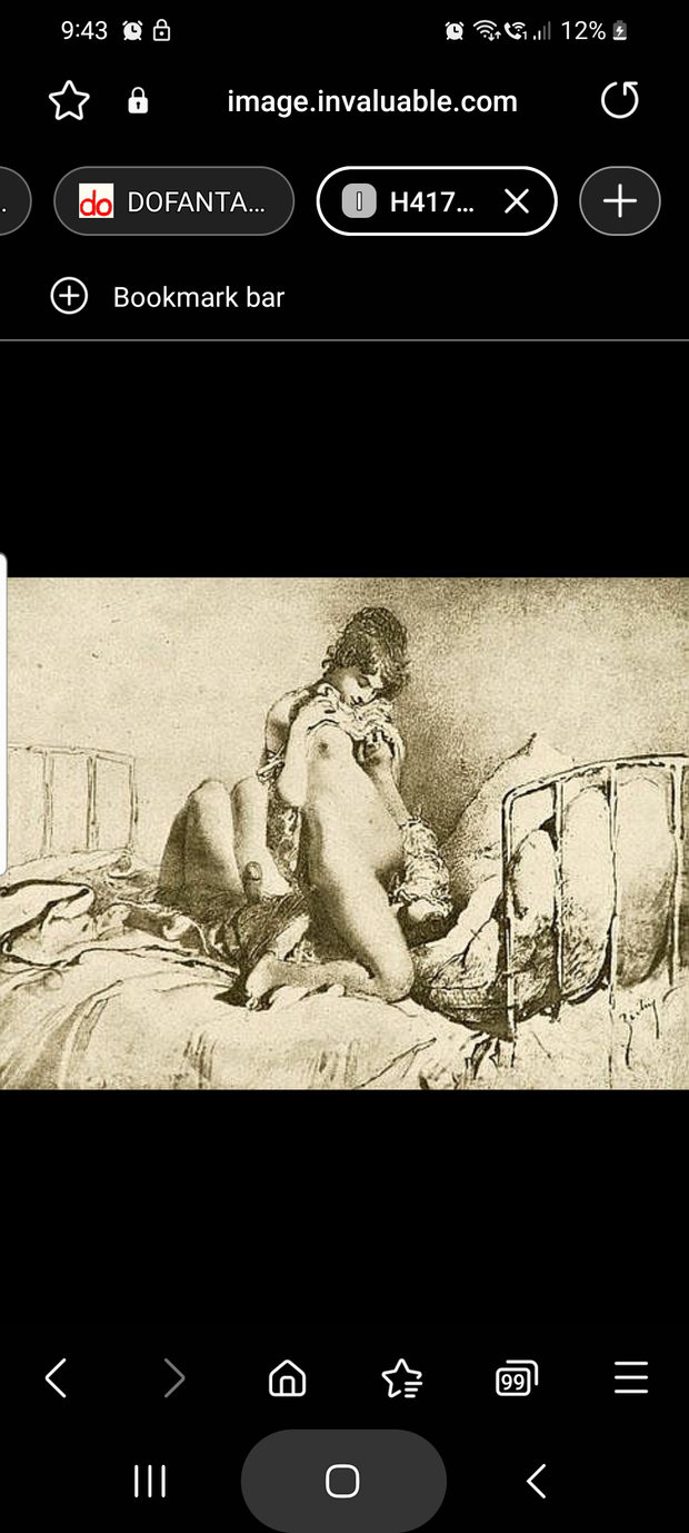 A C19th print, & one of the most sensual images I know