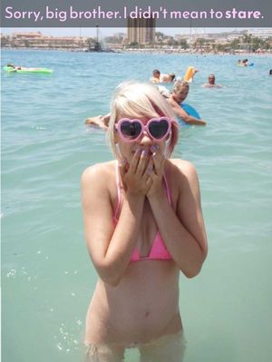 Your sister wants to see your dick