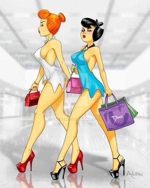 Wilma Flintstone and Betty Rubble, revisited