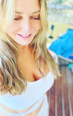 Carol close up selfie big boobs