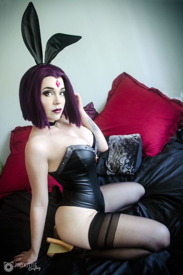 Bunny Suit Raven cosplay