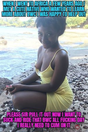 Curious african native