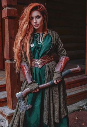 Female Redhead Warrior