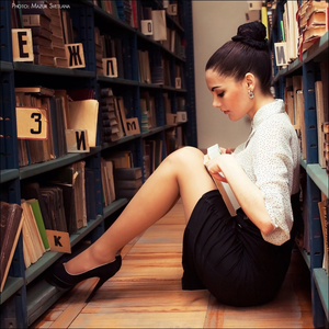 Lonely librarian