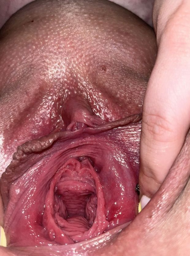 Gaped BBW pussy