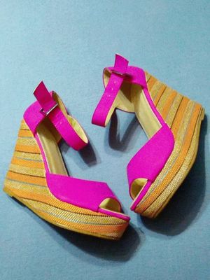 Sexy wedge high heels