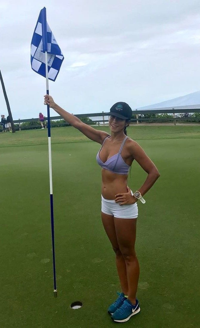 Going to pick up golf