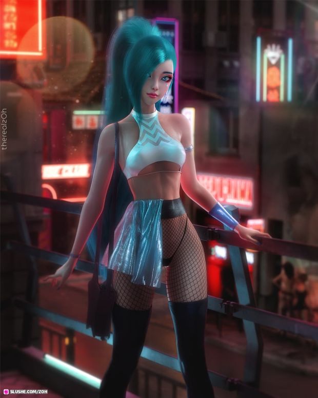 Seraphine fishnets
