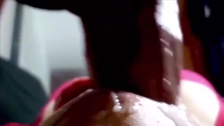 Close up cum in mouth