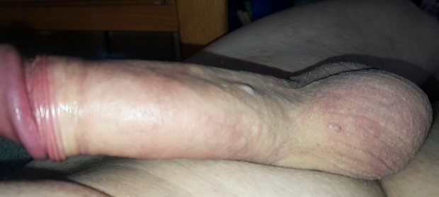 my hard shaved cock)