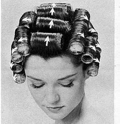 Hair curled tight-brains no leak out!